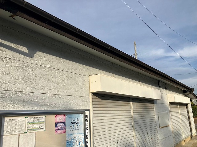 笛吹市　雨樋工事